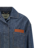 Blue Cotton Denim Jacket