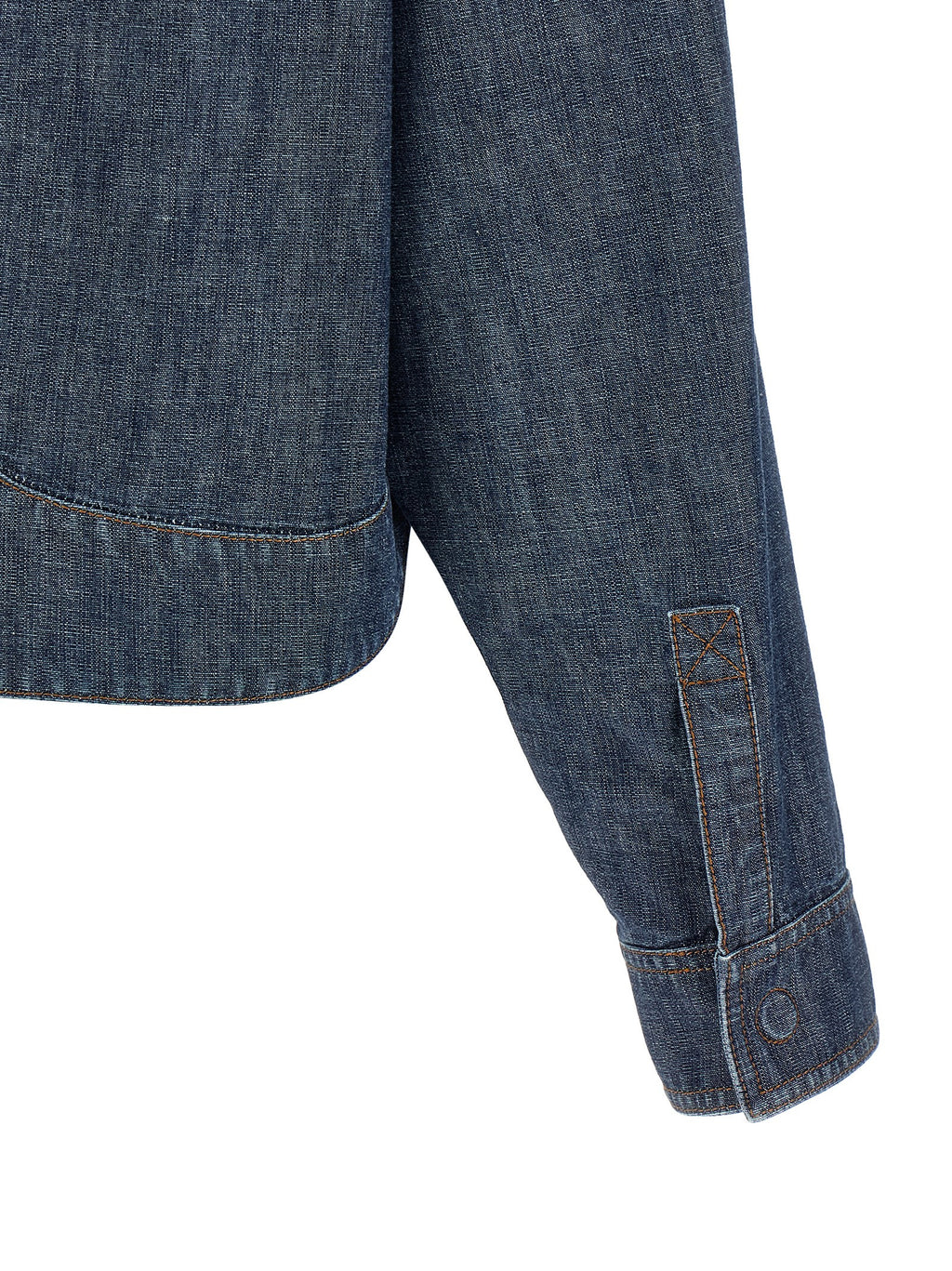 Blue Cotton Denim Jacket