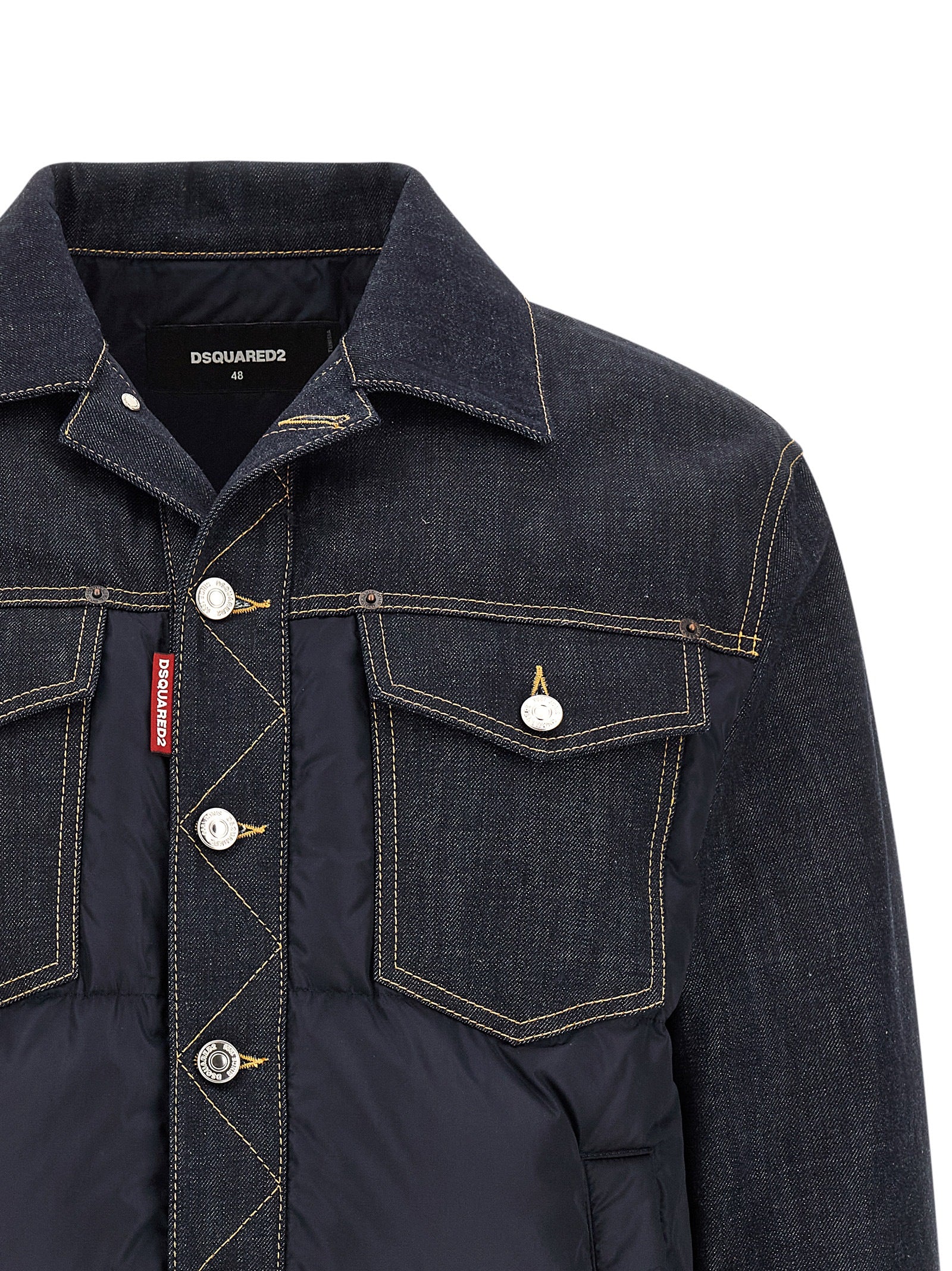 Blue Cotton Denim Jacket