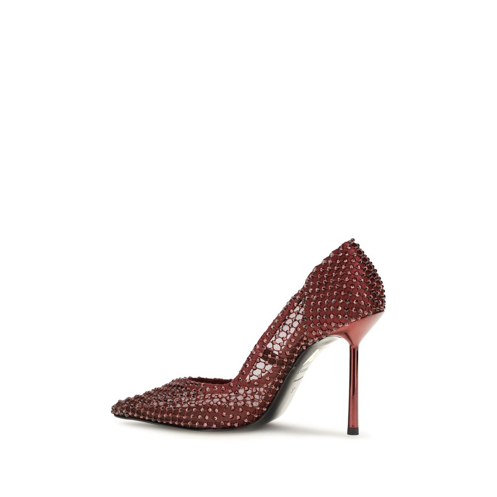 Multicolor Crystals High Heel Pumps