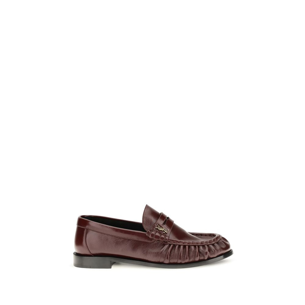 Bordeaux Lamb Ovis Aries Aries Slip-On Loafers