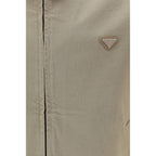 Beige Cotton Denim Jacket
