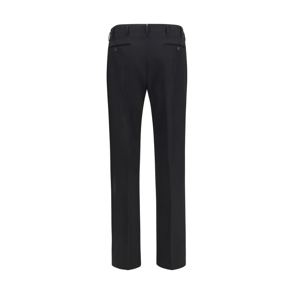 Black Wool Oves Aries Dress Pants