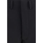Black Wool Oves Aries Dress Pants