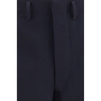 Blue Wool Oves Aries Dress Pants