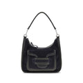 Black Calf Leather Bos Taurus Shoulder Bag