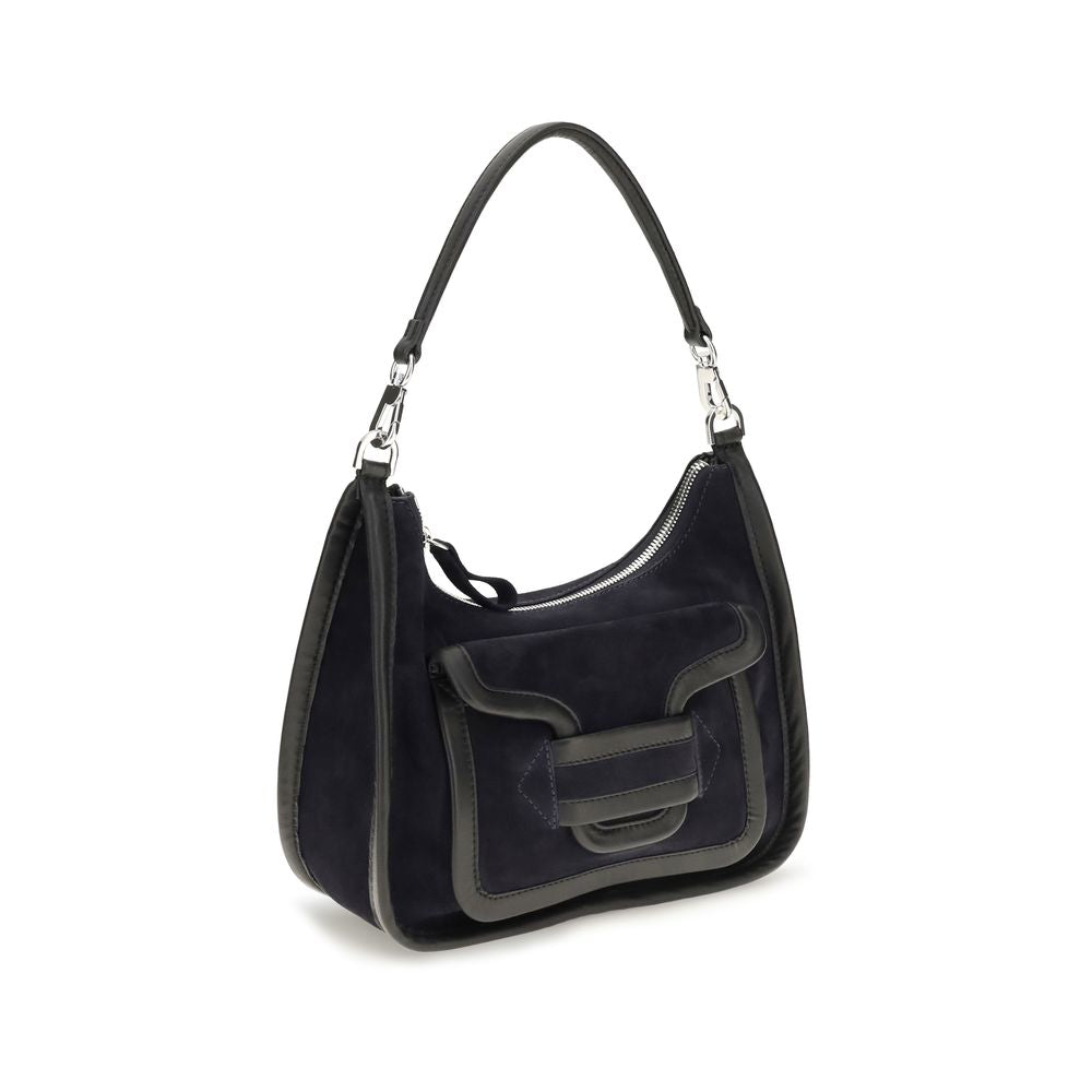 Black Calf Leather Bos Taurus Shoulder Bag