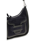 Black Calf Leather Bos Taurus Shoulder Bag