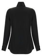 Black Acetate Blouse