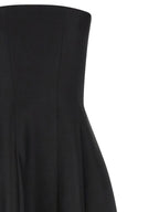 Black Wool Long Dress