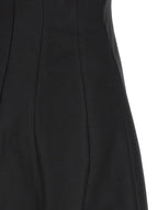 Black Wool Long Dress
