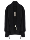 Black Marabou Cardigan