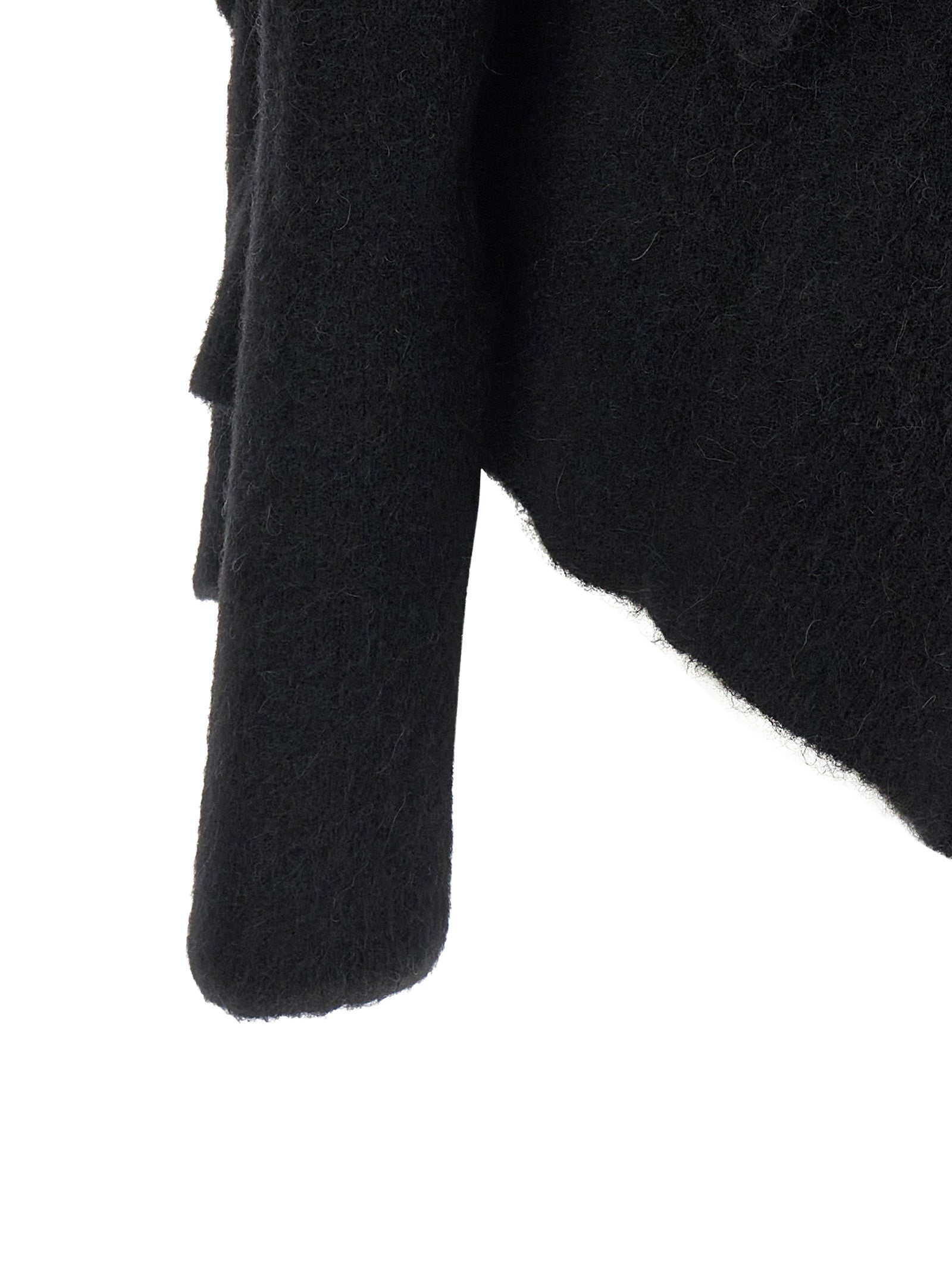 Black Marabou Cardigan