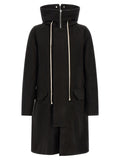 Black Cotton Parka