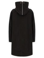 Black Cotton Parka
