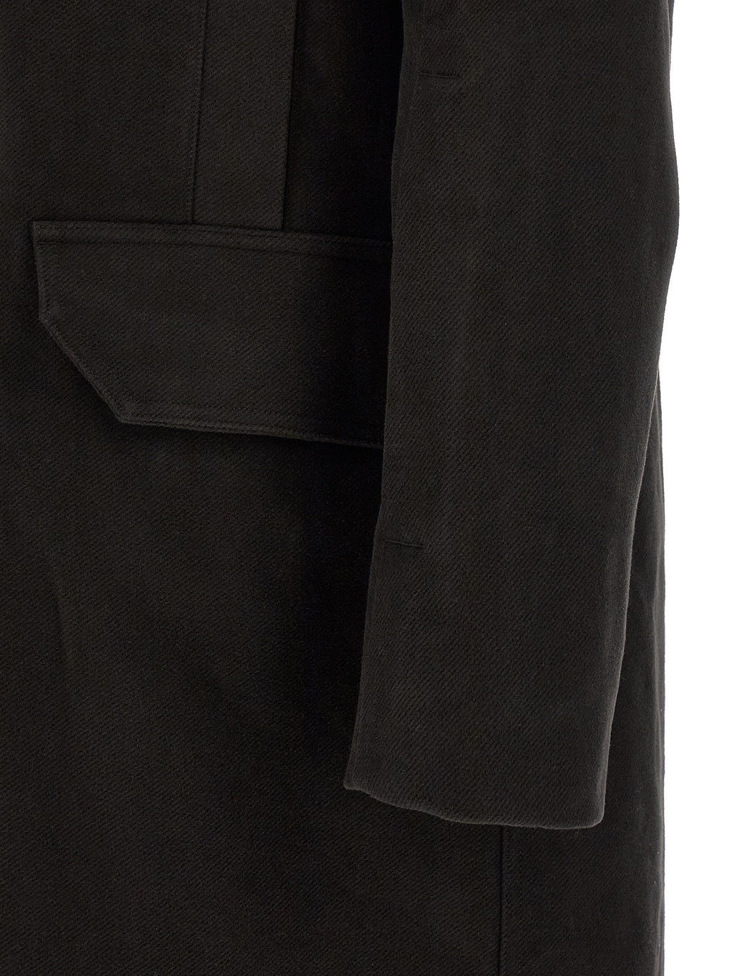 Black Cotton Parka