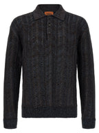 Multicolor Viscose Cardigan
