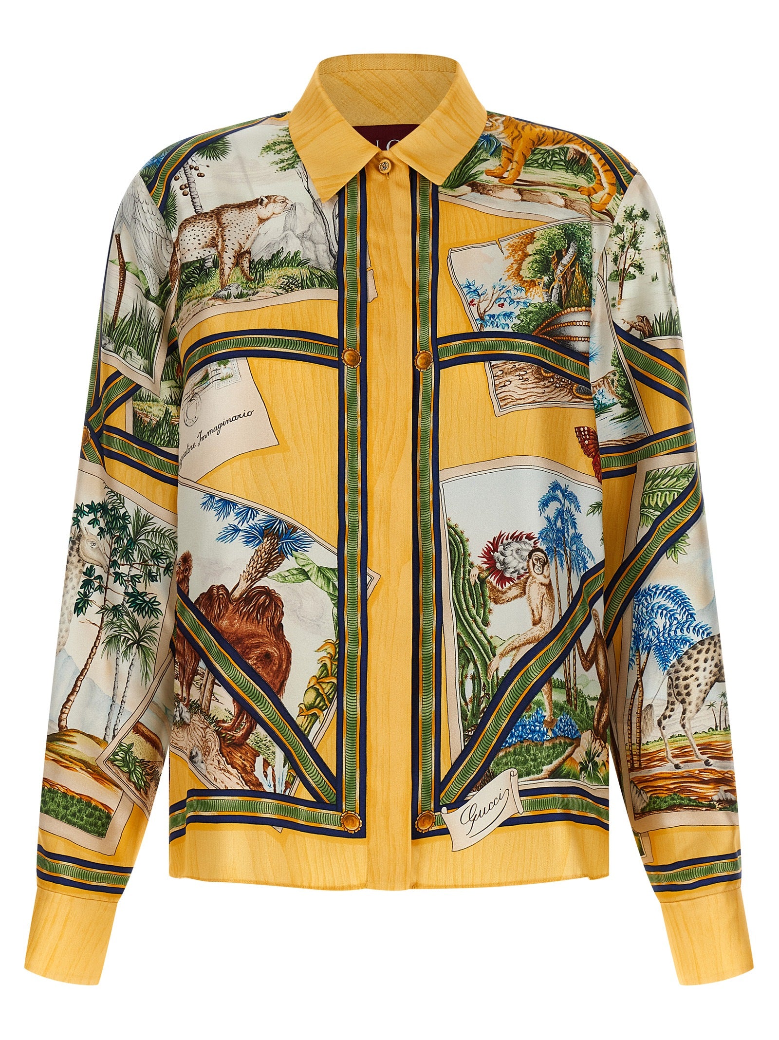 Multicolor Silk Blouse