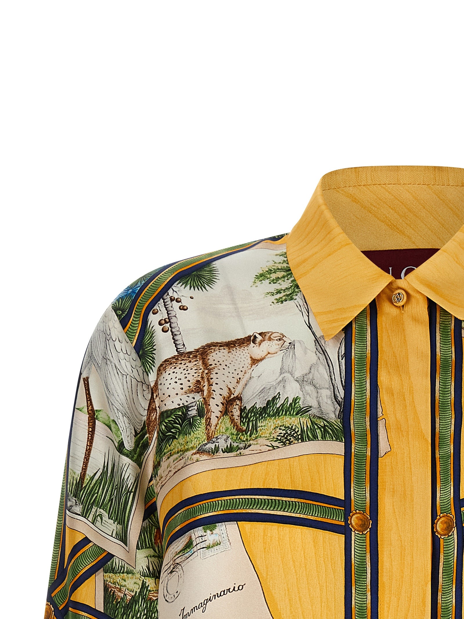 Multicolor Silk Blouse