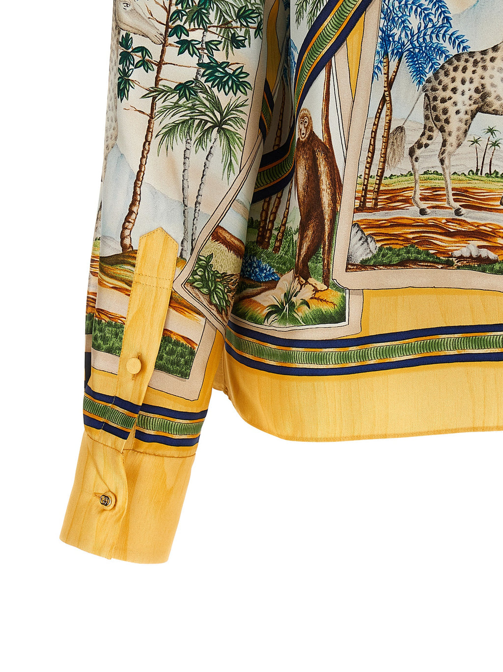 Multicolor Silk Blouse