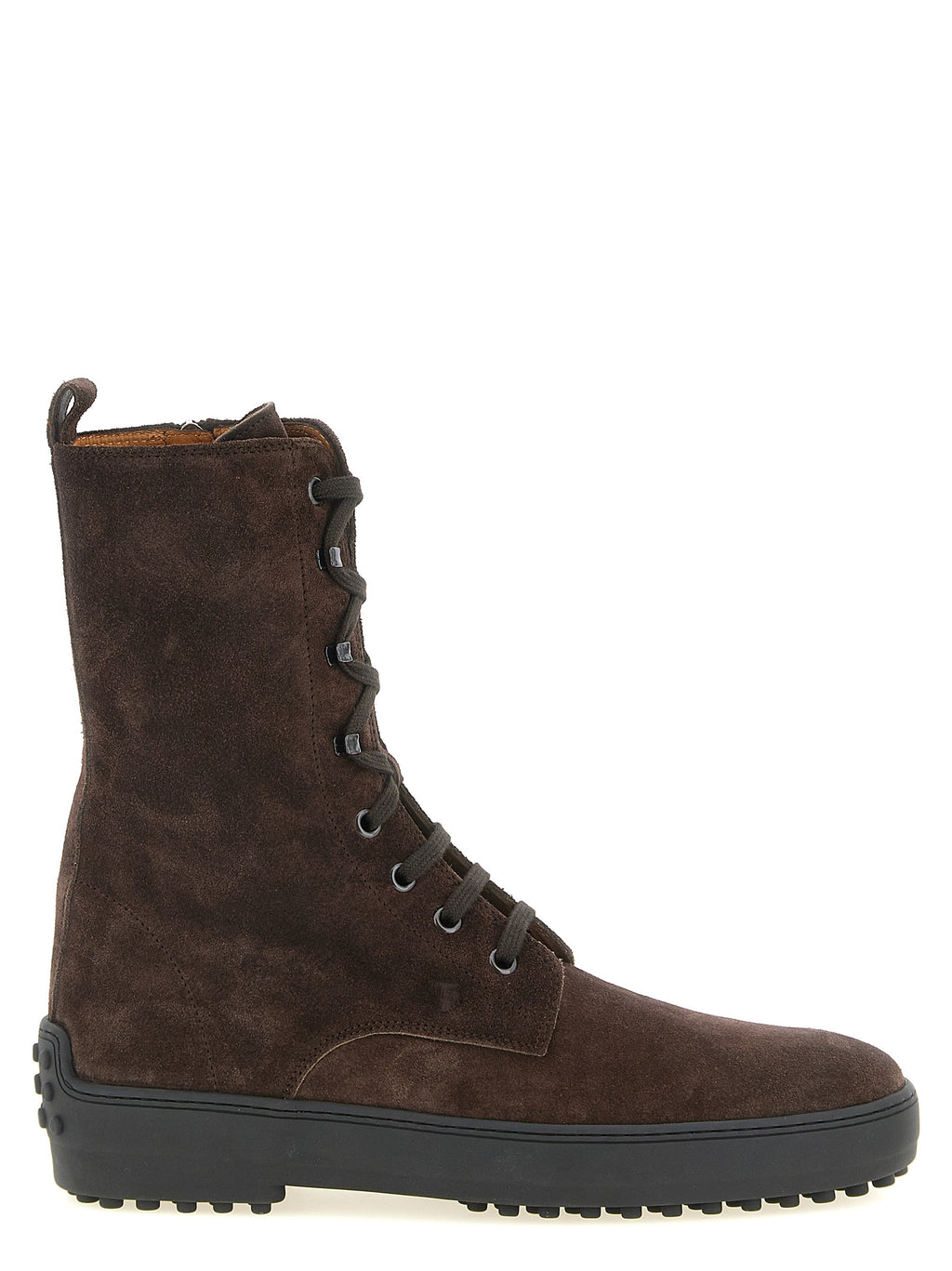 Brown Calfskin Ankle Boots