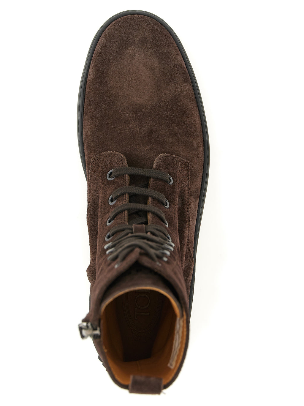 Brown Calfskin Ankle Boots