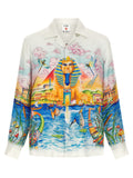 Multicolor Silk Blouse