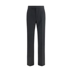 Black Wool Oves Aries Dress Pants