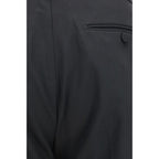 Black Wool Oves Aries Dress Pants