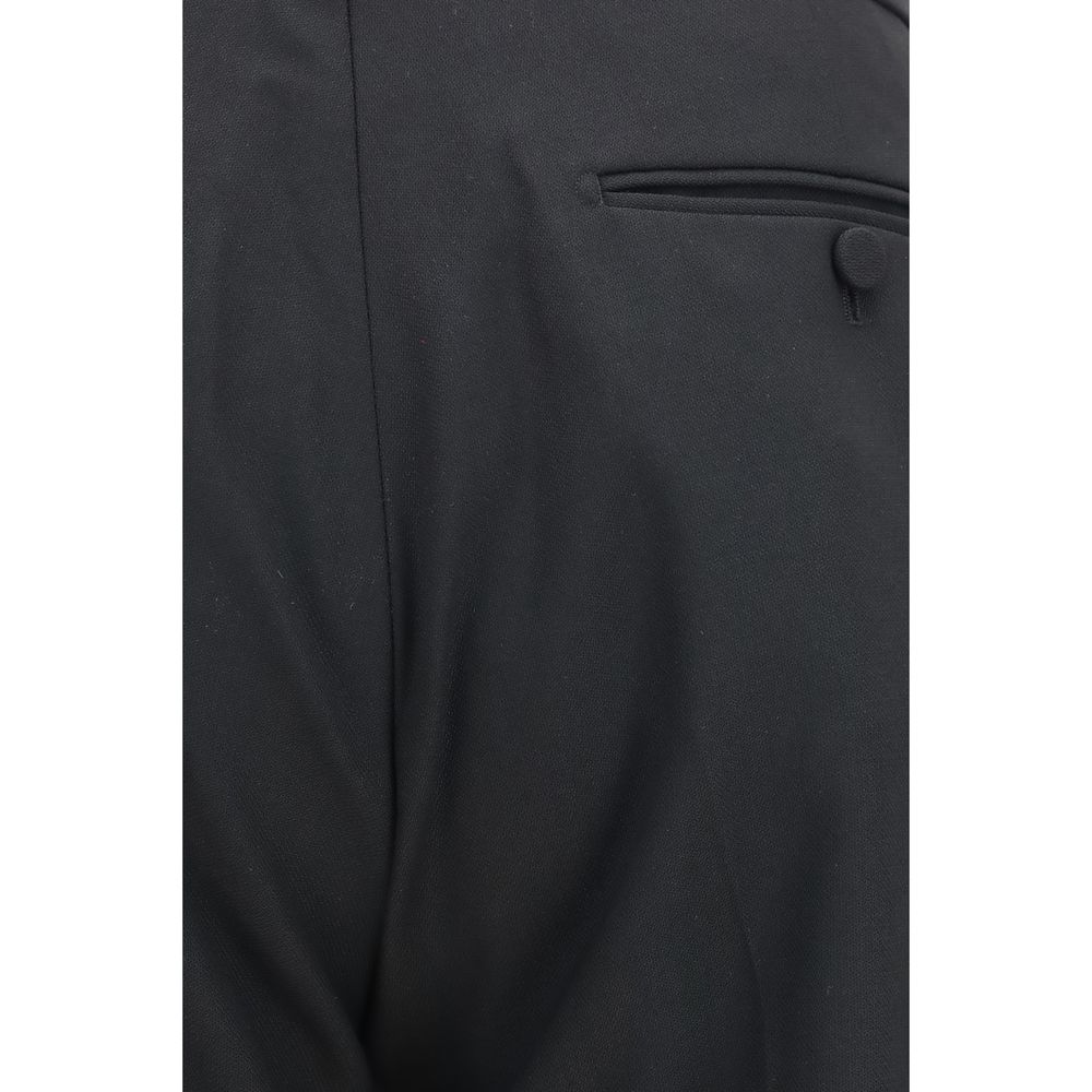Black Wool Oves Aries Dress Pants