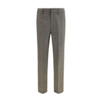 Brown Wool Oves Aries Pants