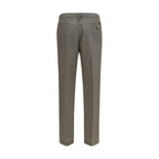 Brown Wool Oves Aries Pants