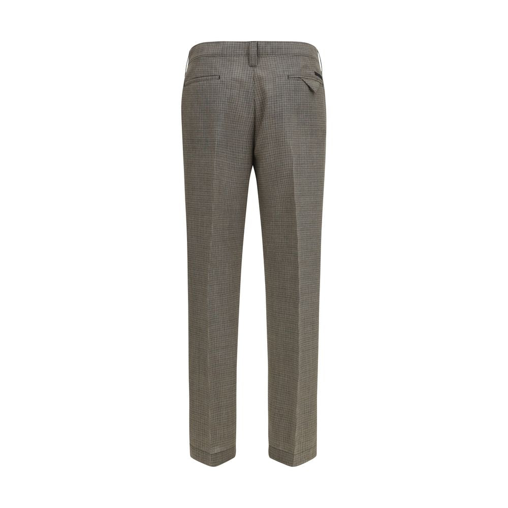 Brown Wool Oves Aries Pants