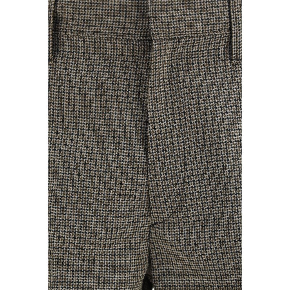 Brown Wool Oves Aries Pants