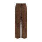 Brown Leather Pants