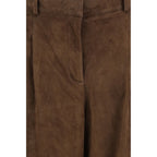 Brown Leather Pants