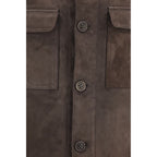 Brown Leather Leather Jacket