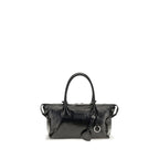 Black Calf Leather Bos Taurus Handbag
