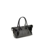 Black Calf Leather Bos Taurus Handbag