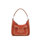 Multicolor Calf Leather Bos Taurus Shoulder Bag
