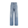 Blue Cotton Relaxed Fit Jeans