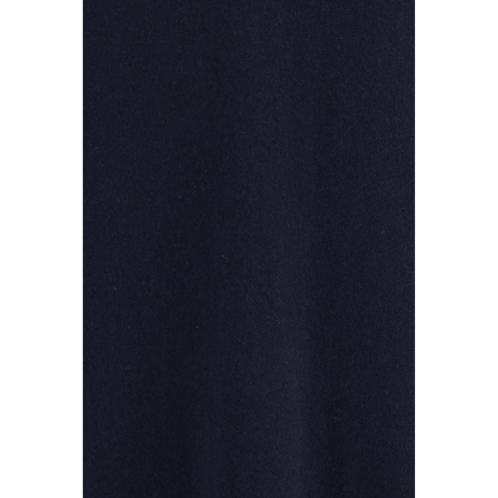 Blue Cashmere Casual Dress