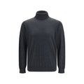 Gray Cashmere Turtleneck