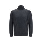 Gray Cashmere Turtleneck