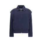 Blue Wool Oves Aries Bomber