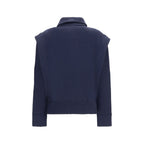 Blue Wool Oves Aries Bomber