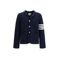 Blue Wool Oves Aries Full-Length Jacket
