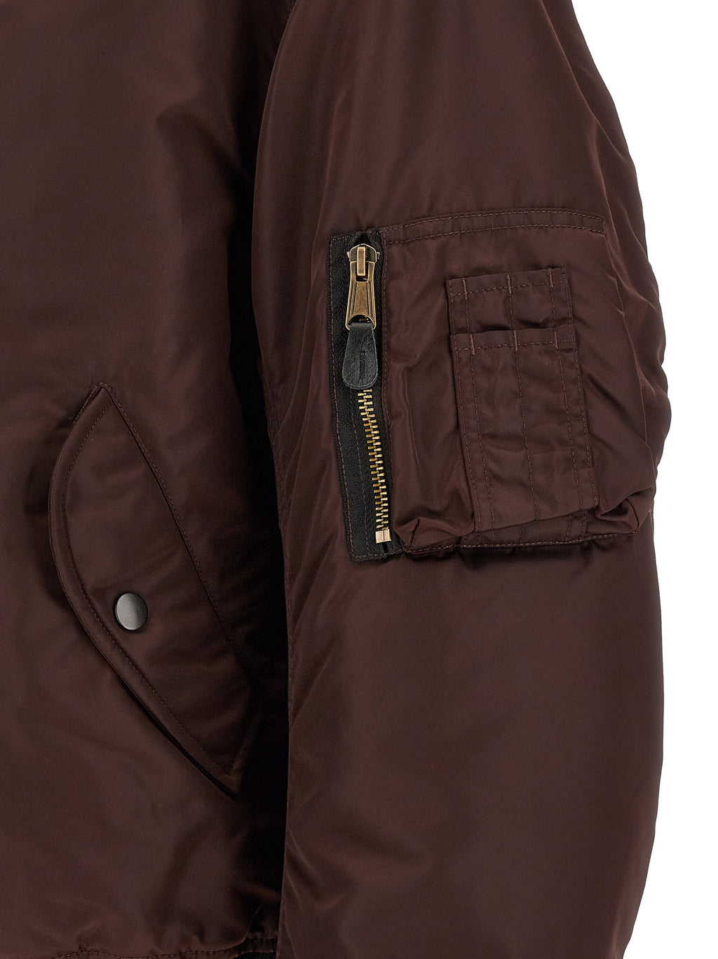Multicolor Polyamide Bomber