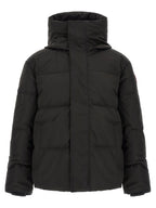 Black Polyester Parka