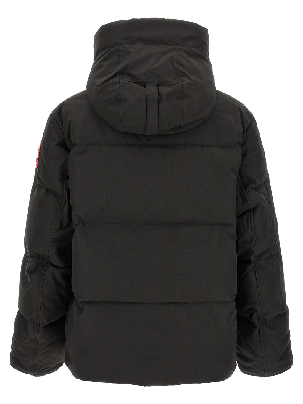 Black Polyester Parka